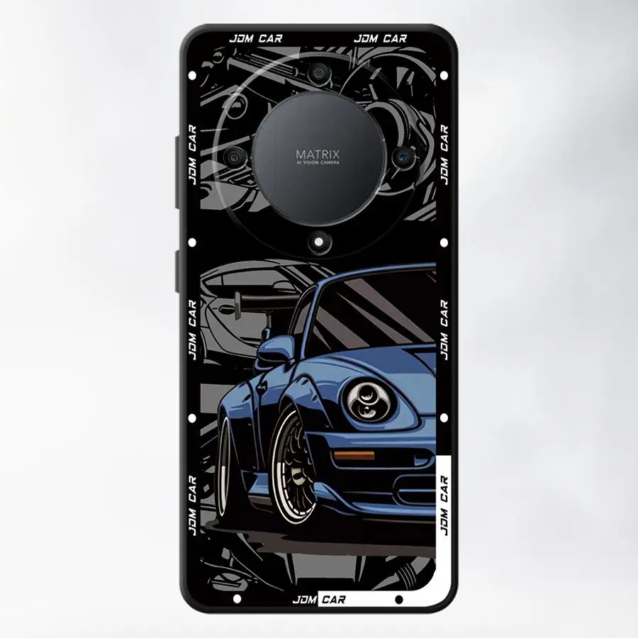 Soft Shell Case with Japan JDM Sports Car Design
