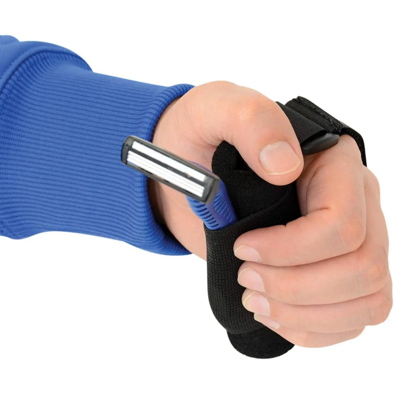 Utensil Holders Hand Straps Auxiliary Strap for Elderly Weak Grip Cutlery Eating Assistance Auxiliary Strap for Elderly Feeding