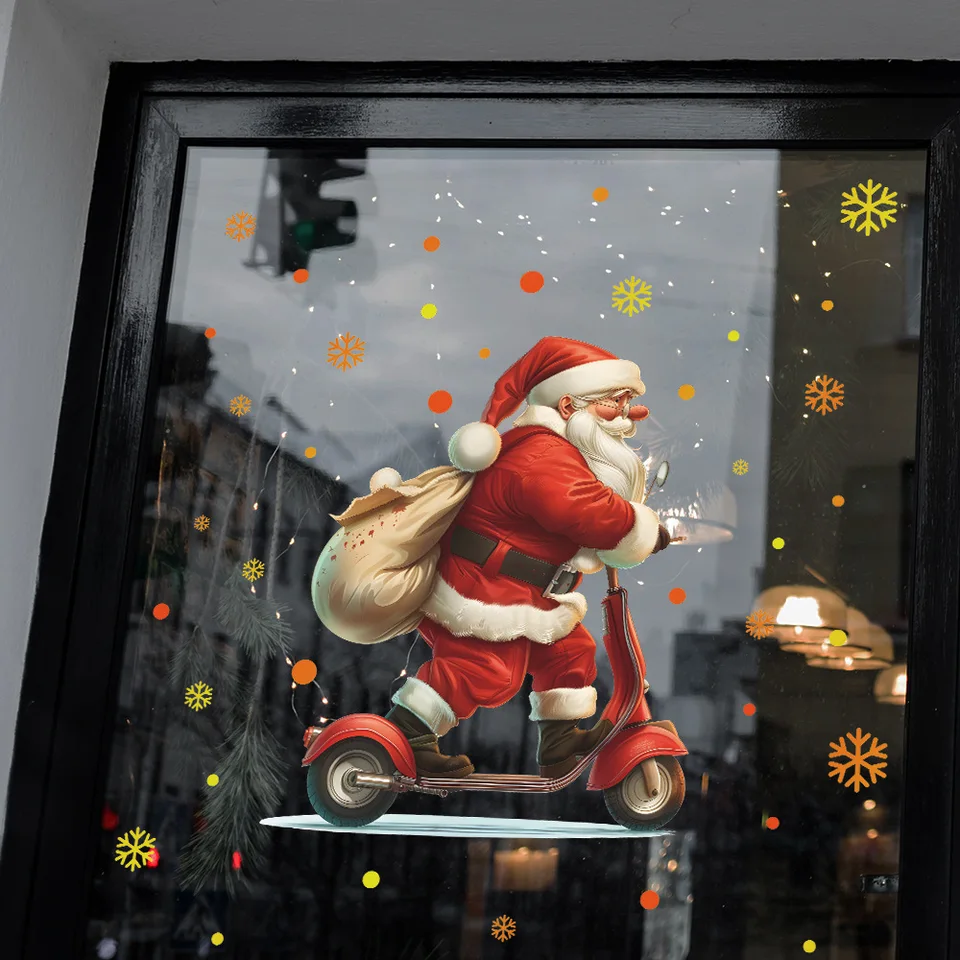 Autocollant De Porte Auto-adhésif Autocollant Mural Amovible Affiche