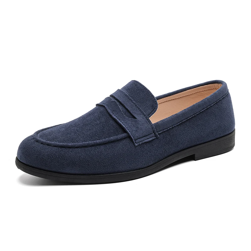 ตัวเลือกสินค้า รองเท้าผ้าใบผู้ชาย Suede Preppy สบายเท้า น้ำหนักเบา