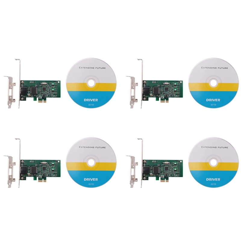 

NEW-4X PCI-E Gigabit Network Adapter Desktop 82574L Chipset NIC