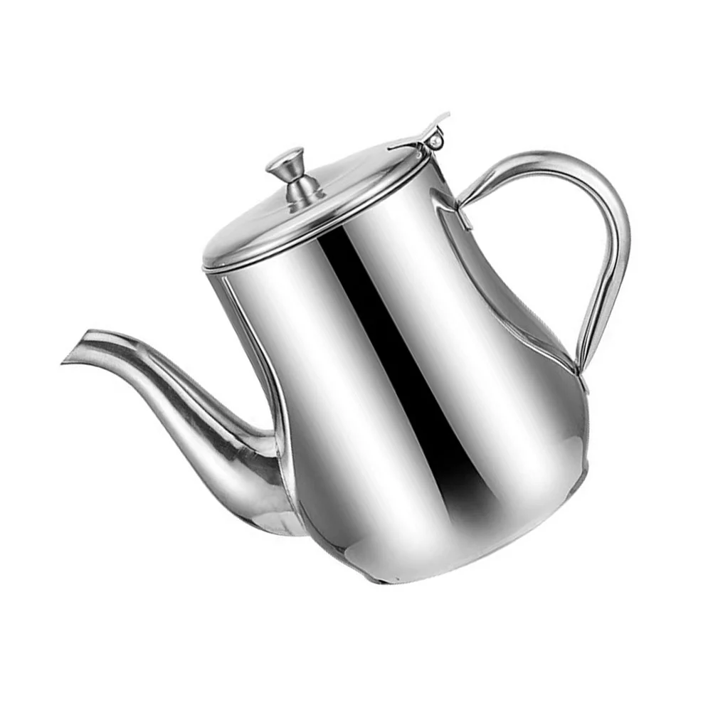 

18/24/32Oz Stainless Steel Oil Pot Oil Filter Cups Vinegar Soy Dispenser Bottle Leakproof Seasoning Container Kitchen Tableware