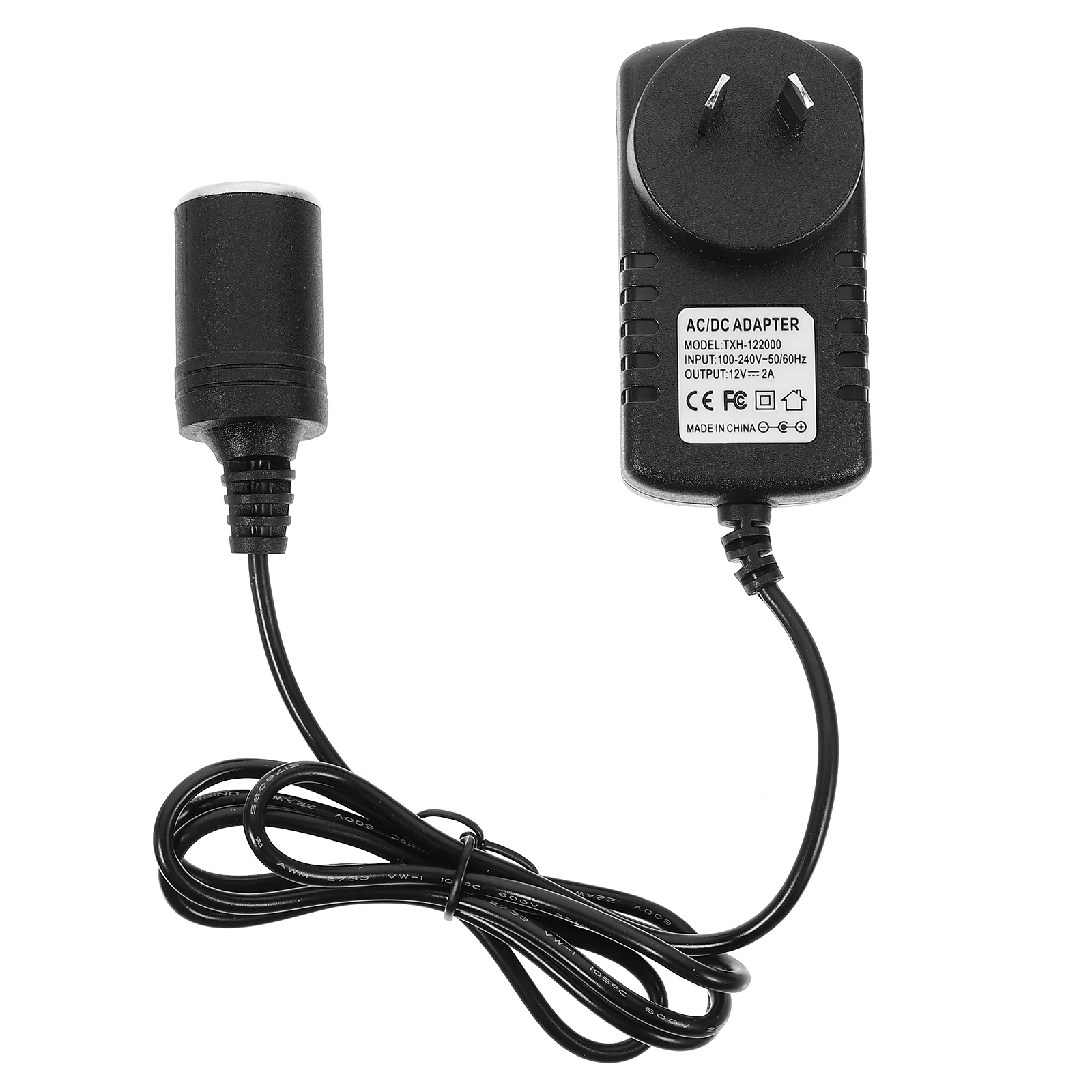 

Car Power Supply Adapter Converter 100V-240V to 12V 2A Power Converter (AU Plug)
