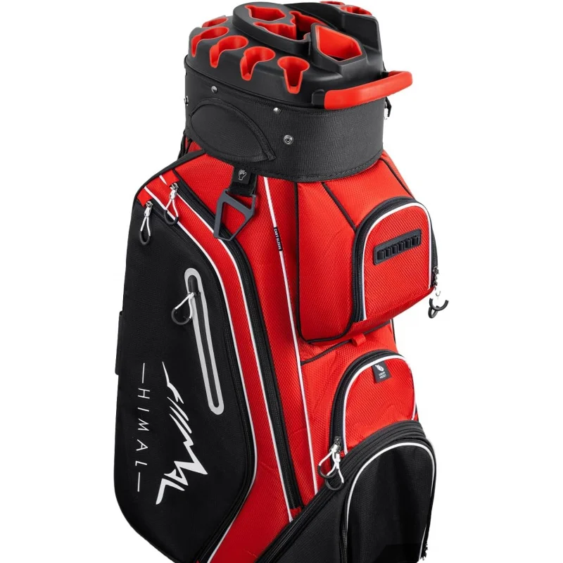 

14-полосная сумка для гольф-мобиля Pro с Полноразмерным разделителем, для мужчин с ручками и дождевиком