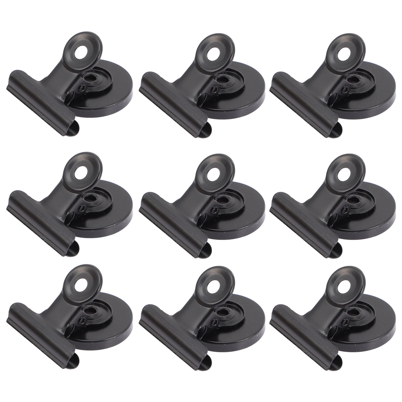 

10 Pcs Magnet Clip Whiteboard Magnetic Clips Fridge Postcard Refrigerator Metal