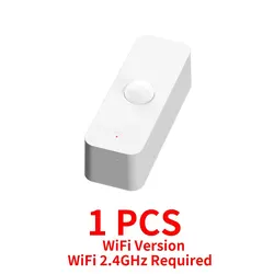 Smart Home WiFi Zigbee PIR Motion Sensor - Infrared Body Detector with Voice Assistant Integration (WiFi Version)