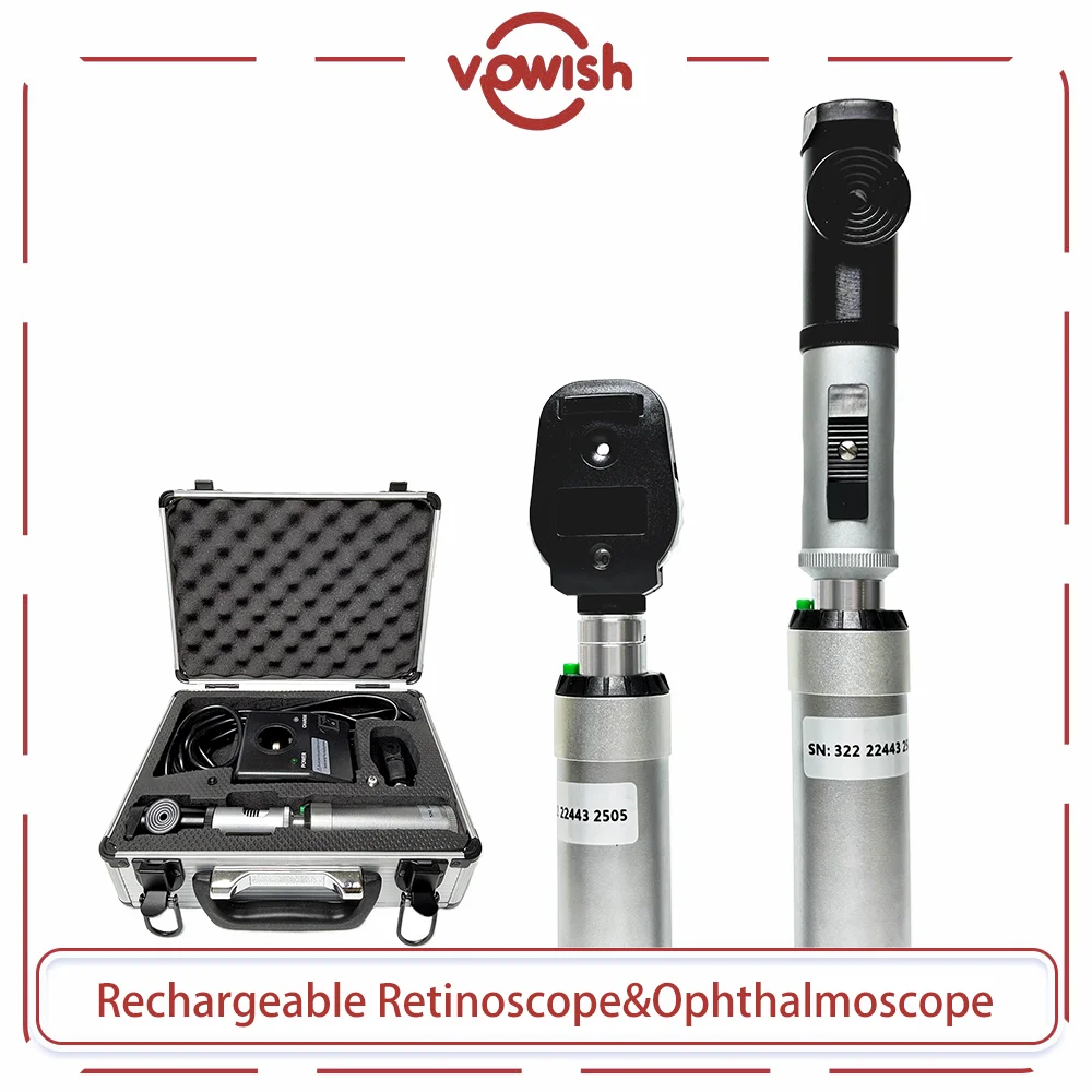 Yz-24b+YZ-11d Striped Fundoscopy and Retinoscopy Ophthalmic Instruments ...