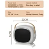 110V/220V Portable Personal Heater Fan Stove Radiator Electric Winter Mini Hot Warm Wind Heating Machine Hot Air Warmer EU US 5