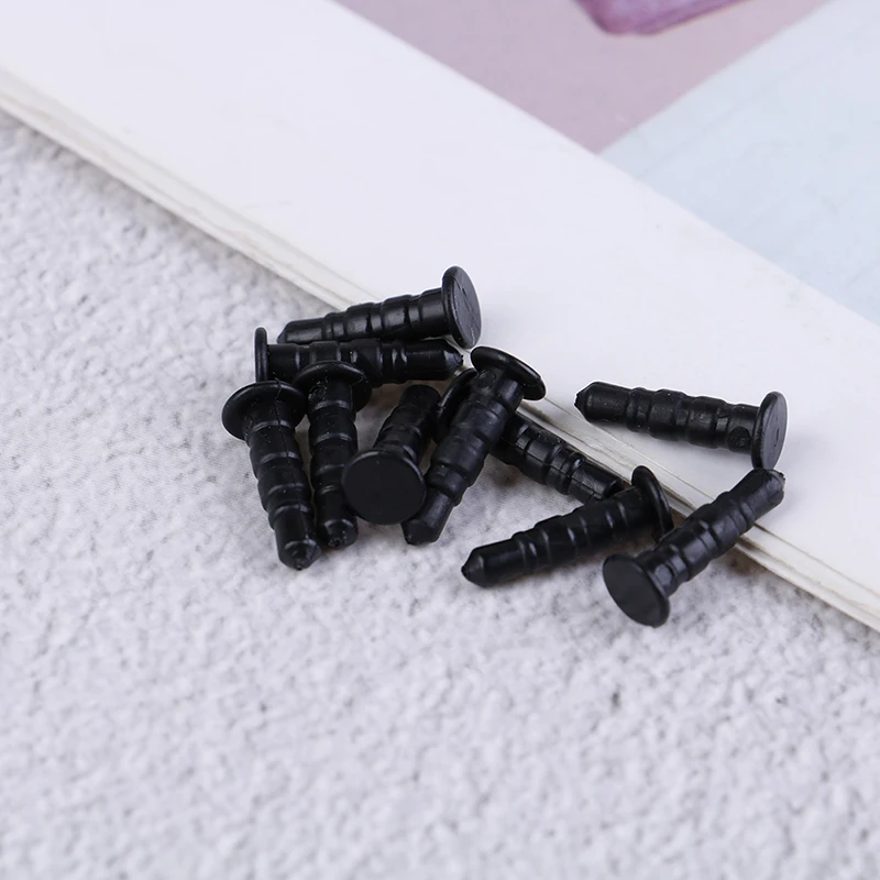 10개 플라스틱 먼지 플러그 3.5mm 이어폰 전화 액세서리 고품질 소재, 내구성 및 실용성을 갖춘 방진 플러그 캡