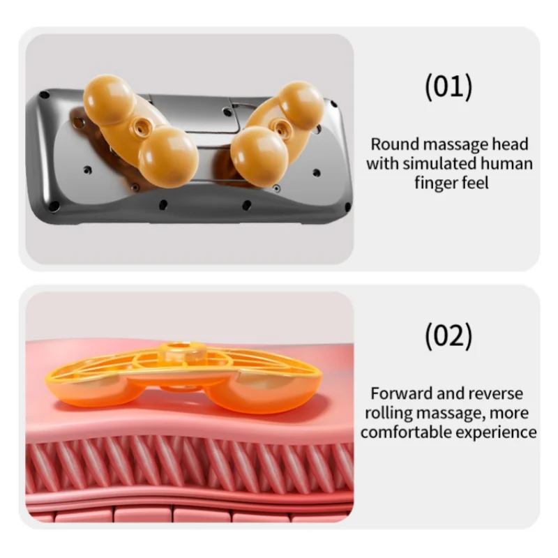 Multi Functional Back Neck Shoulder Massager Cushion Lumbar Support
