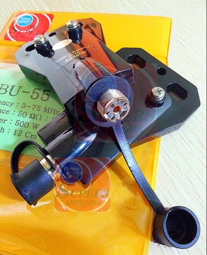 BU-55 Two Way Radio Antenna Balun MJ Connector 3-75MHz 500W SSB/HF BU55 Balun Antenna Switch Supers Walkie Talkie Accessories