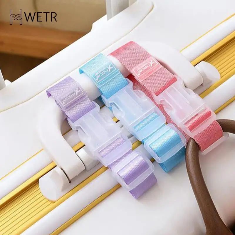

Adjustable Colors Luggage Straps Nylon Hanging Buckle Straps Suitcase Bag Straps Belt Lock Hooks Luggage Accessories For Travel