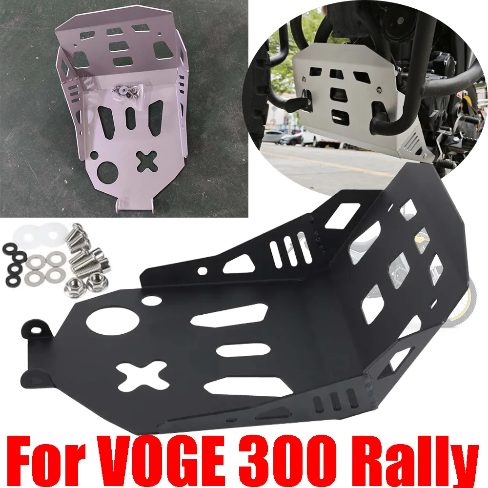 For Loncin VOGE 300 Rally 300 GY RALLY300 Accessories Engine Protection Cover Chassis Under Guard Skid Plate Belly Pan Protector