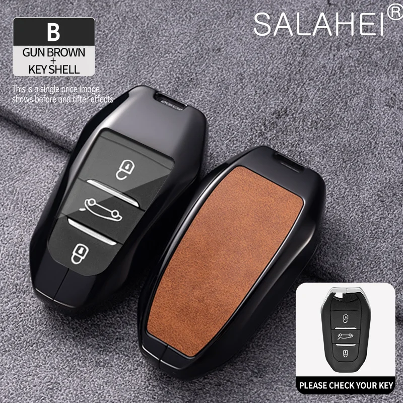 

Car Remote Key Fob Case Cover Protector Holder Shell For Peugeot 208 3008 308 508 408 2008 307 4008 5008 Keychain Accessories