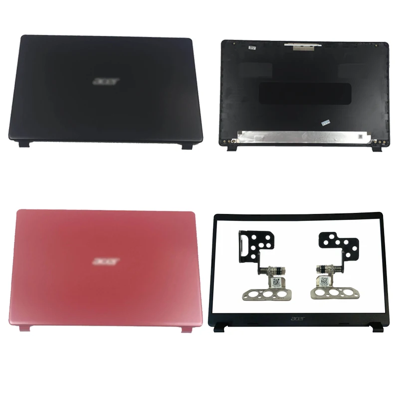 

New Laptop LCD Back Cover/Front Bezel/Hinges For Acer Aspire 3 A315-42 A315-42G A315-54 A315-54K N19C1 15.6 Inch Top Case Black