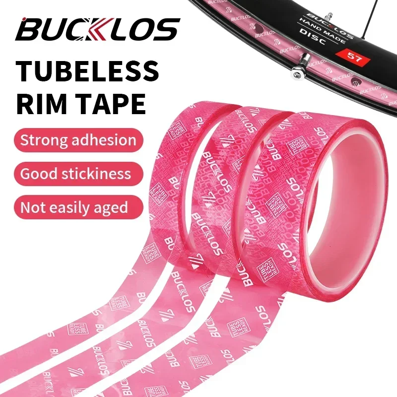 Bicycle rim tapes,bicycle tubeless tape BUCKLOS MTB Bicycle Tubeless Rim Tapes 10M MTB Tire Liner Vacuum Tire Pad 17-35MM Road Bike Rim Tape Strips Cycling Wheel
