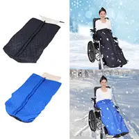 Wheelchair Blanket Machine Washable Warm Leg Cold Weather Cozy with Layers Plush Thick Warm Knee Blanket for Disabled People 1