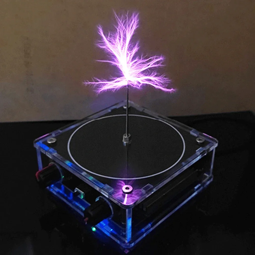 Music for Tesla Coil Speaker Wireless Transmission Arc Generator Multi-Function Bluetooth-Compatible Scientific Experiment Tool
