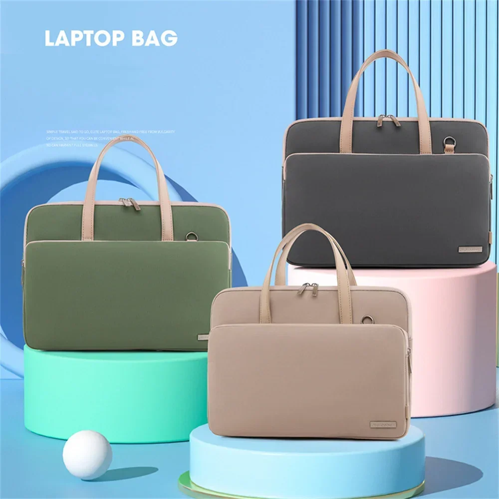 

Shoulder Bag Handbag Computer Notebook 14 Case Inches Macbook Laptop Briefcase For 13.3 13 16 15.6 Waterproof Bag Bag 15 Air Pro