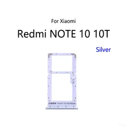 Xiaomi Redmi NOTE 10 Series SIM Card Slot Tray Holder and Reader Socket (Silver)