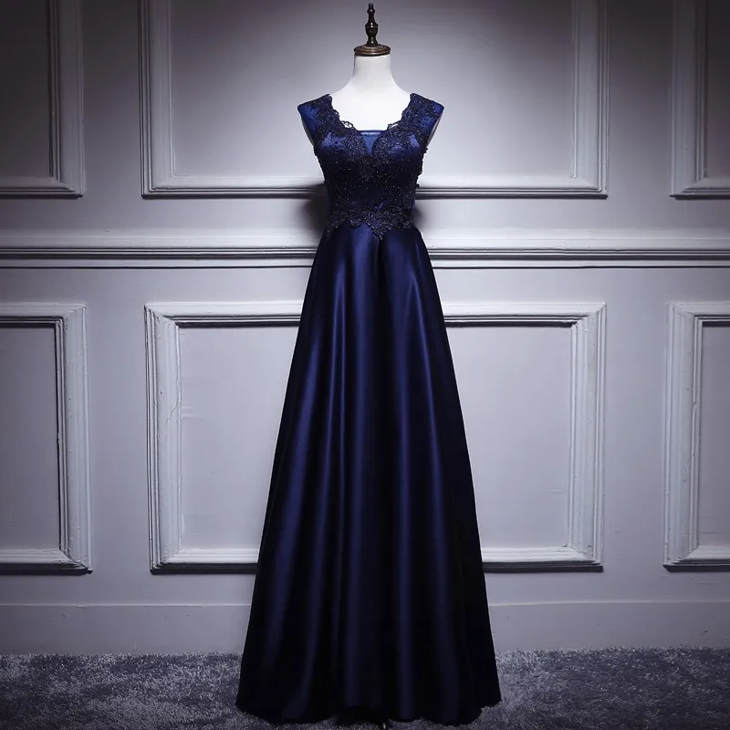 

Evening Dress Women's New Dignified Generous Style Long Slim-Fit Banquet Host Chorus Costume