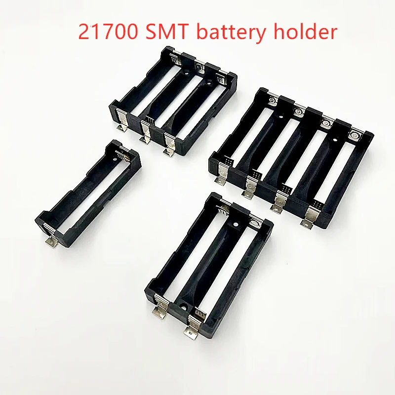 1PCS 1 x 2 x 3 x 4 x 21700 Battery Holder SMT SMD Battery Box 21700 Storage Box SMD Battery Case 1/2/3/4 Slot DIY