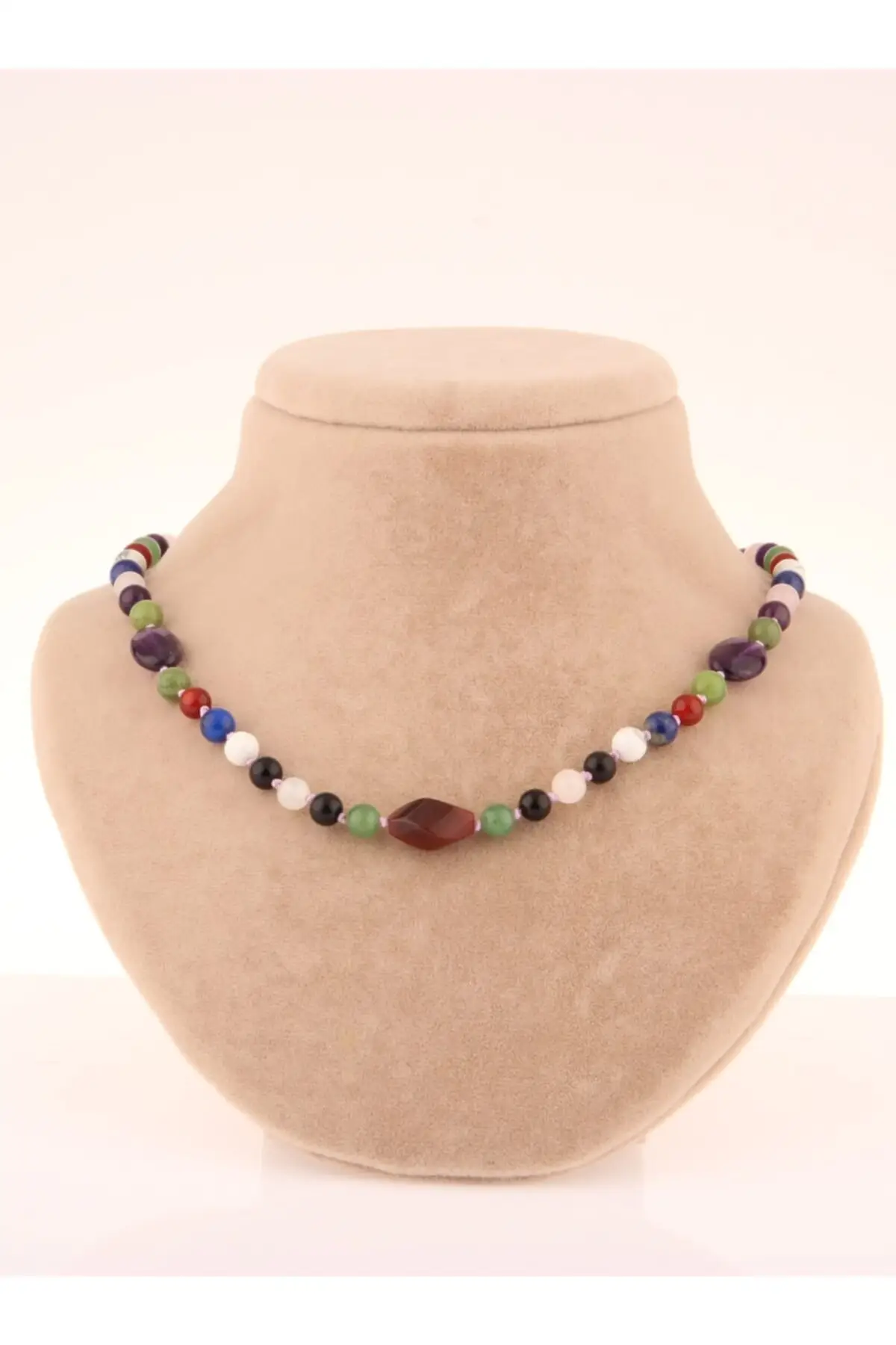 

Aventurine-Pink Quartz-Obsidian-Lapis-Havlit-Jade-Amethyst Schoolgirl Student Necklace Bijouterie Jewelry & Jewelry Accessories