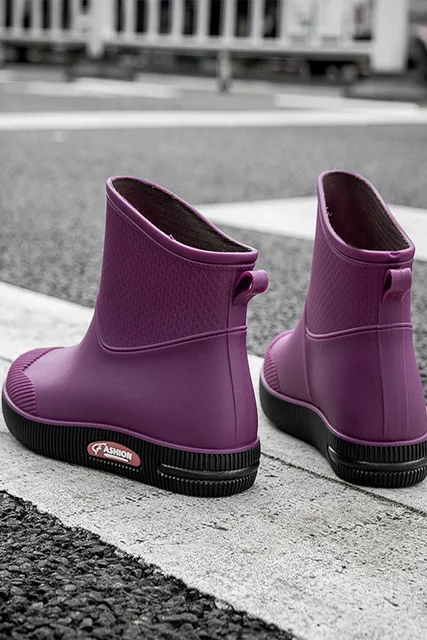 Nouvelles bottes de pluie imperméables antidérapantes pour femmes
