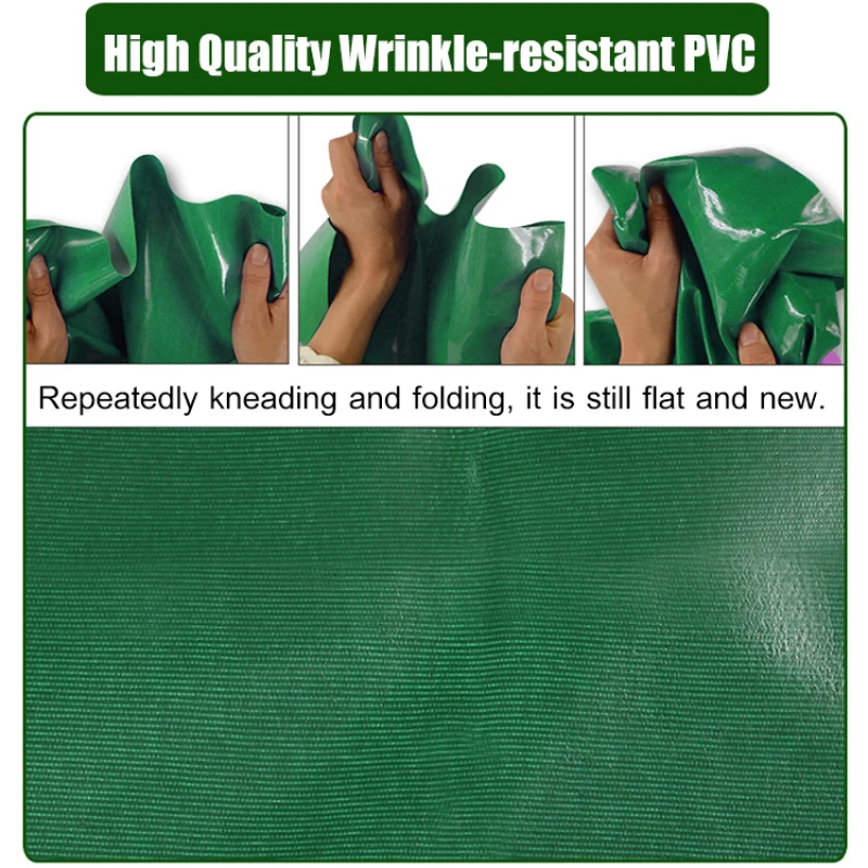 Double-sided Sunproof Tarpaulin Rain and Sun Protection Thickened Waterproof Tarpaulin Sunshade Cloth Canvas Rainproof