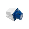 Industrial Grade 16 Amp 3 Pin Socket and Plug Set Wall Mounted IP44 Waterproof for 220 250V Caravan Camper Van 1