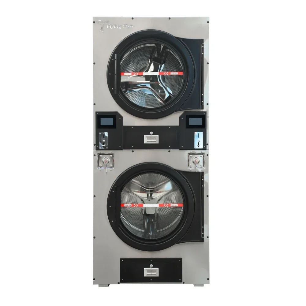 Washing Machine, Washer Dryer, Commercial, 10KG, 12KG, 15KG, 20KG, Fully Automatic, Self Service, Stacker, School, Hotel 2