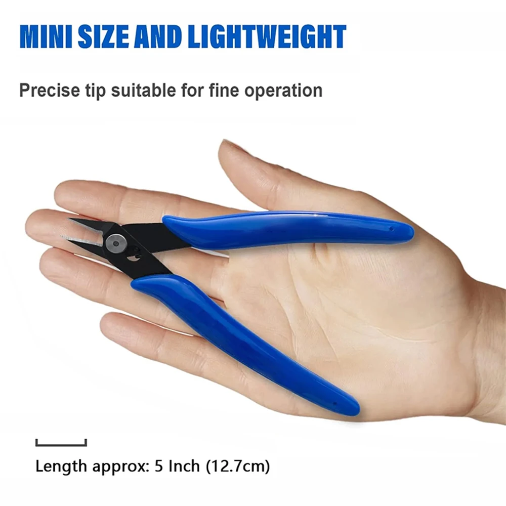 ZoeRax Industrial grade Side Cutters Professional Wire Water Mouth Cutting Pliers Mini Precision Pliers Diagonal