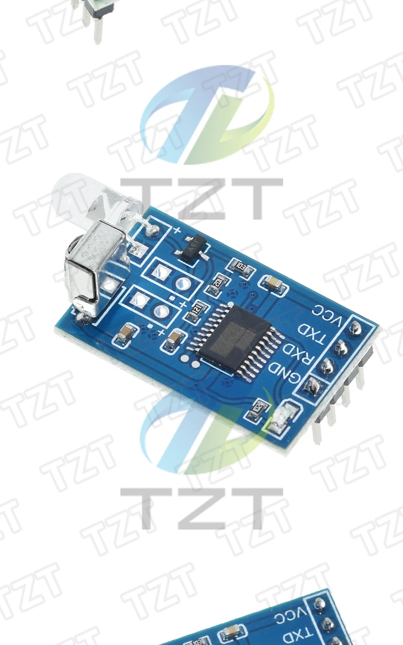 TZT 1/3 Stück 5V IR Infrarot-Fernbedienungs-Decoder Encoder Sender Empfänger Drahtloses Modul Qualität auf Lager für Arduino – Detail 7