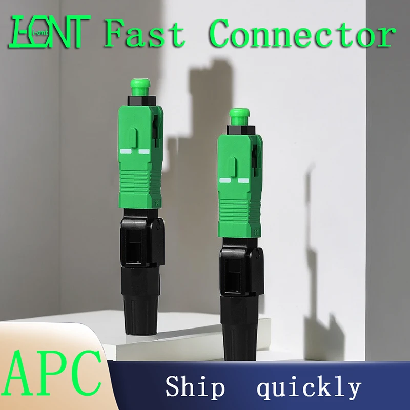 FTTH SC APC 단일 모드 광섬유 커넥터, 고속 커넥터, 무료 배송