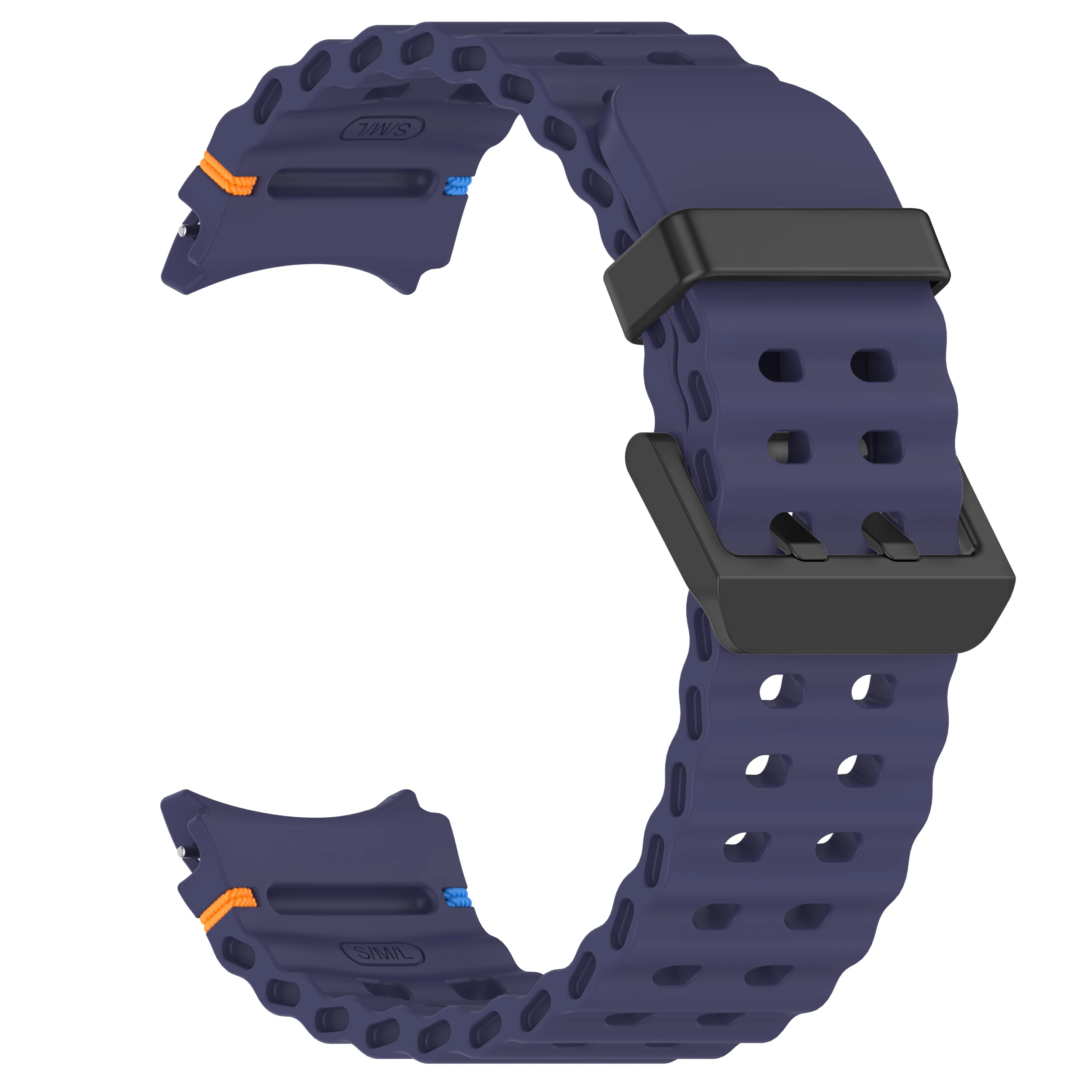 Seamless Silicone Watch Band - Versatile Smartwatch Strap