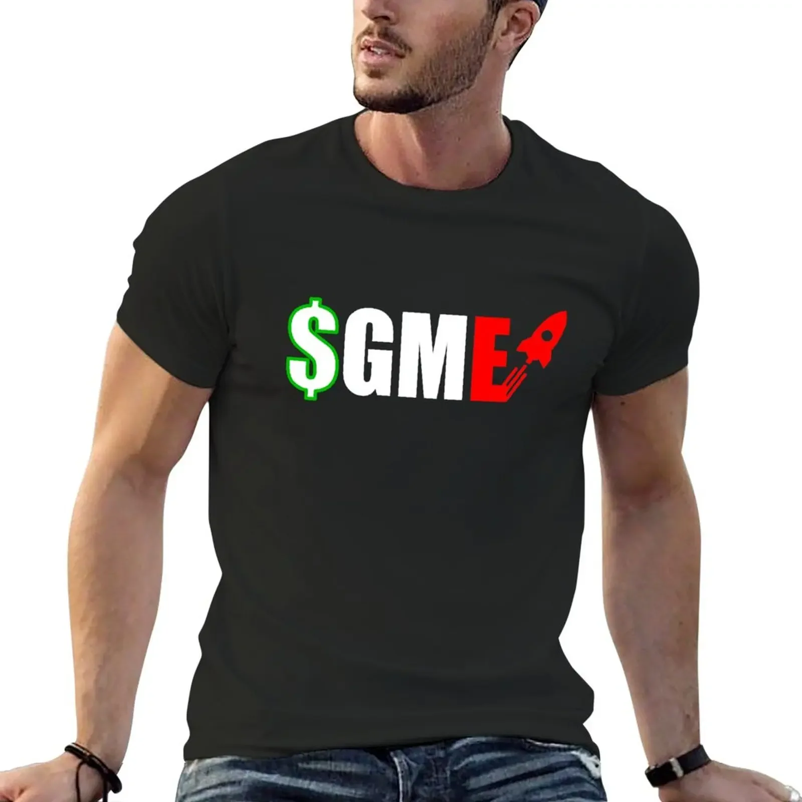 T-Shirt Gamestop Gme Blanks Magliette Pesanti Oversize Per Uomo
