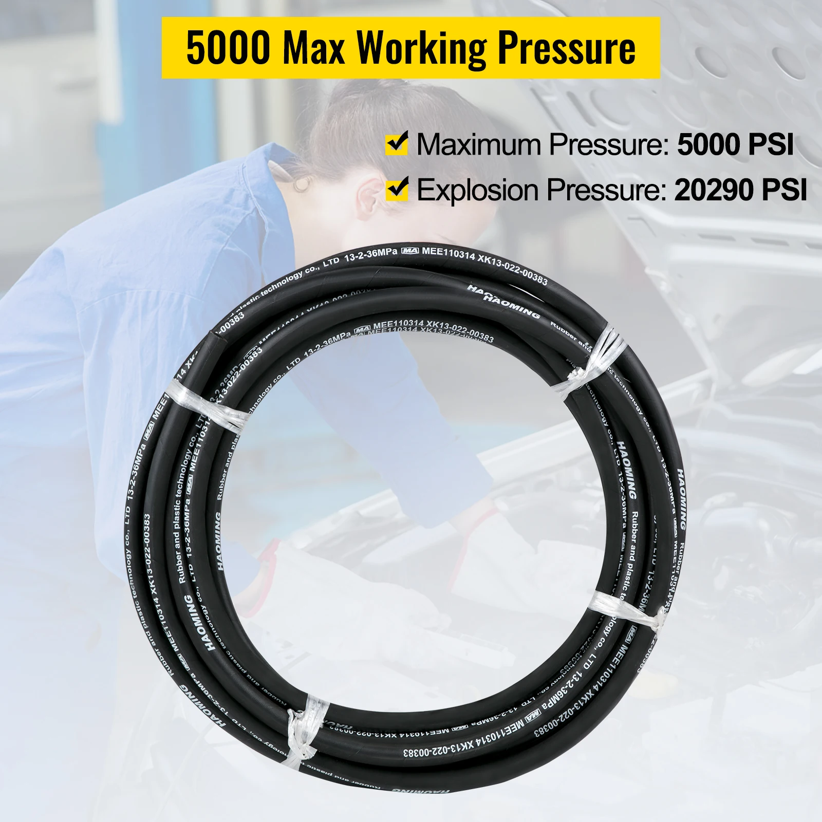 5000 psi klassning