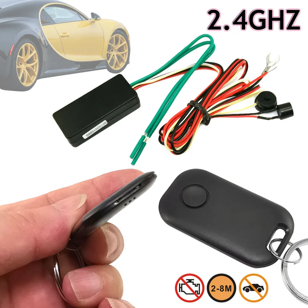 Wireless24GHZCarEngineLockAntiTheftAntihijackingSmartCar
