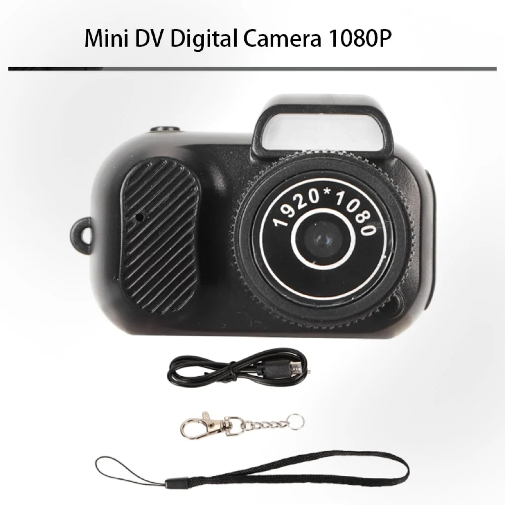 Mini DV Digital Camera 1080P Vintage SLR Camera with 0.96-inch Display Mini VCR Outdoor Photography Video