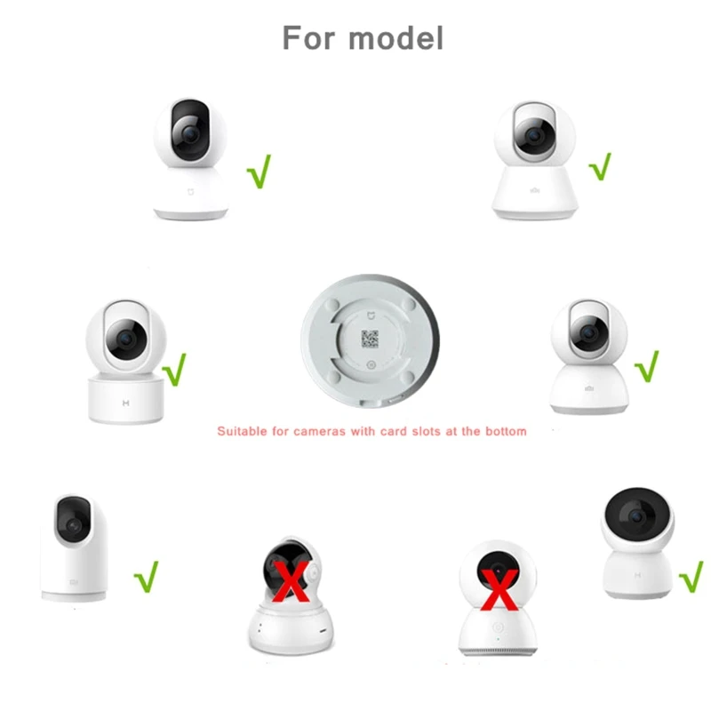 Security Camera Mount Bracket ABS Indoor Outdoor Wall Mount For CCTV Security Dome Camera No Drilling camera holder camera holder stand security camera stand security camera bracket security wall mount bracket security camera mount camera mounting base camera mount panel
