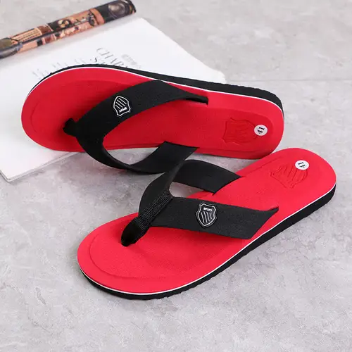 Men's Casual Flip Flops Fashion Beach Shoes Men Summer Non-Slip Flat Slides Mens Slippers Indoor House Shoes Man Male Slipper - Image 7