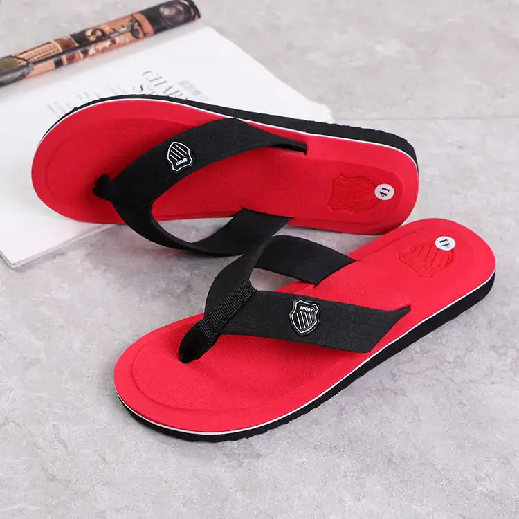 Men's Casual Flip Flops Fashion Beach Shoes Men Summer Non-Slip Flat Slides Mens Slippers Indoor House Shoes Man Male Slipper - Image 7