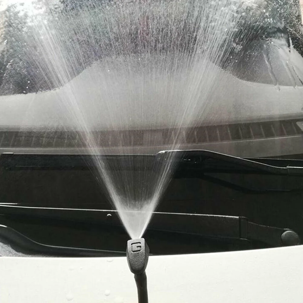 

2PCS Glass Cleaner Car Fan-Shaped Mist Windscreen Washer Water Spray Jets Nozzles Accessories High Quality Water Nozzles