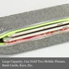 New Outdoor Sports Fitness Mobile Phone Waist Bag Elastic Waterproof Close-fitting Phone Bag Coin Purse Running Belt Bag 4