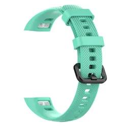 Breathable Silicone Replacement Strap - Adjustable Wristband Bracelet - Huawei Honor 4 5 (Mint green)