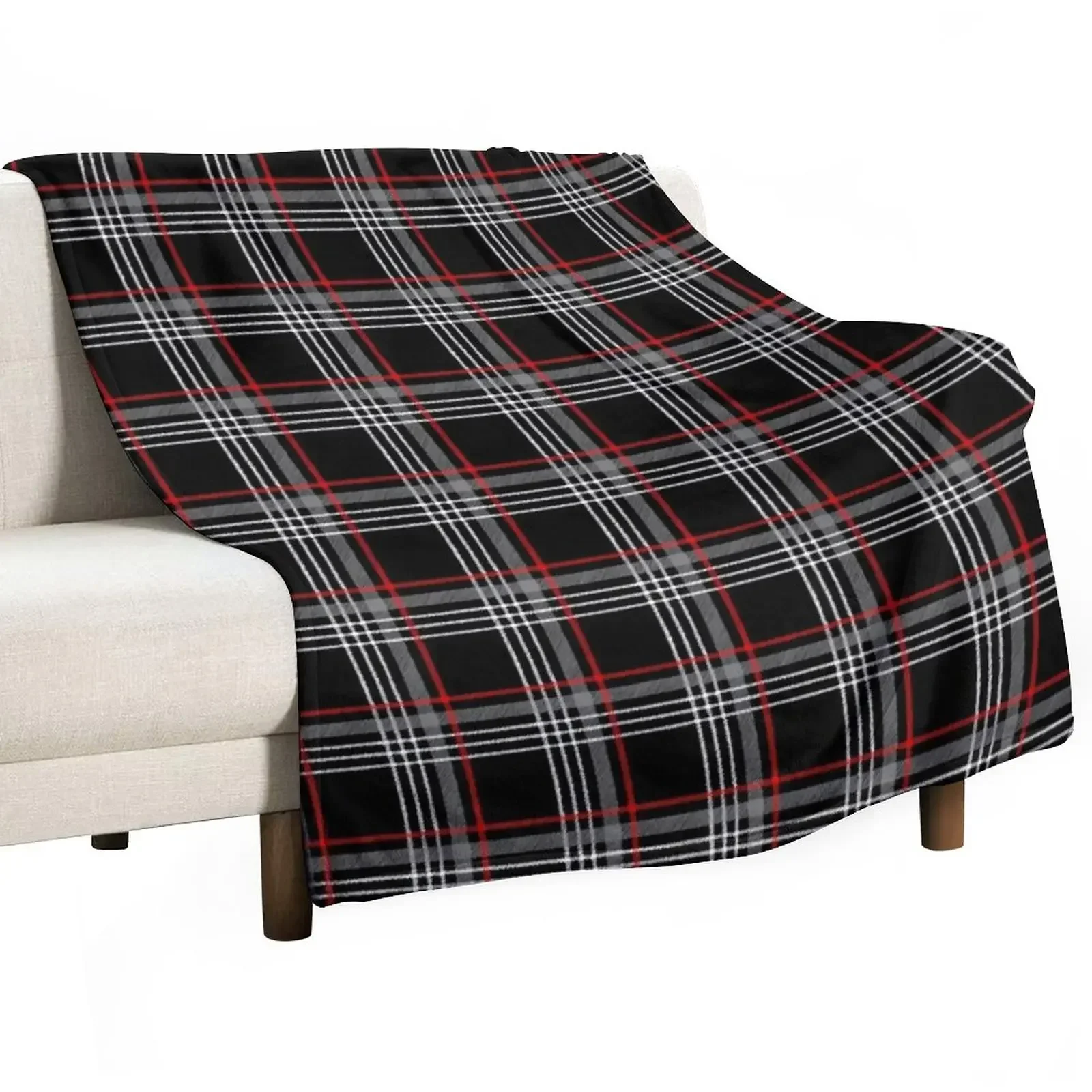 

GTI tartan Throw Blanket For Decorative Sofa Single Blankets