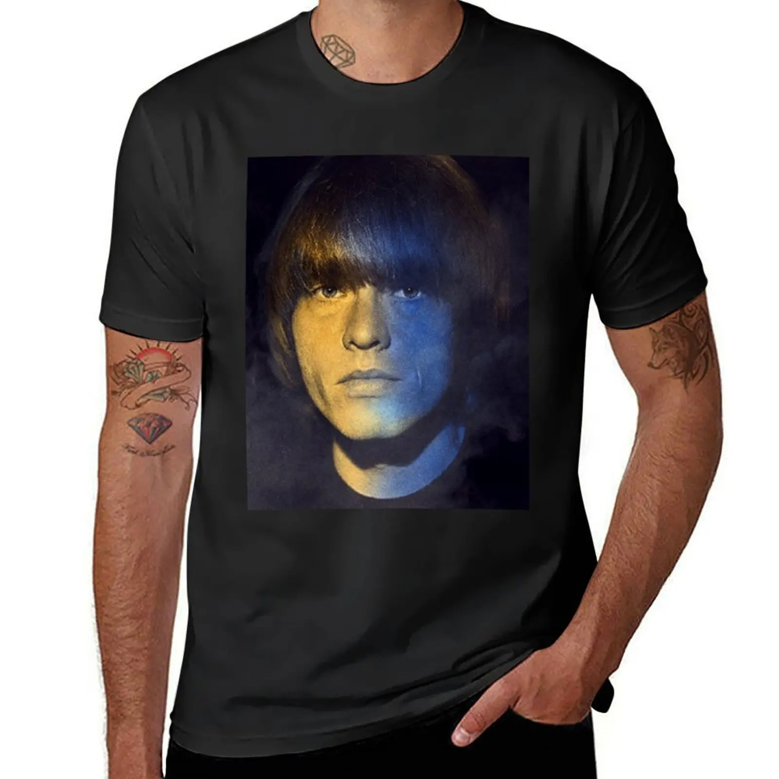 Brian Jones T-Shirt summer clothes Short sleeve tee oversizeds oversized Men's clothing