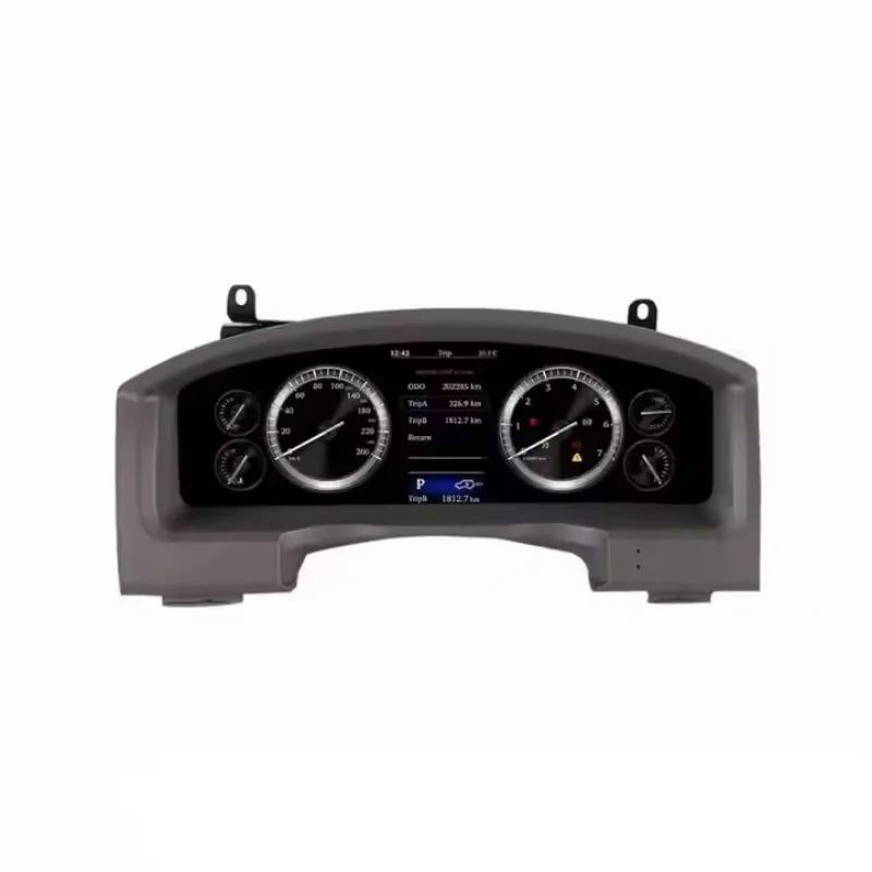 Car Gauges LCD Dashboard Digital Instrument Cluster Multifunction Speedometer for Toyota Land Cruiser