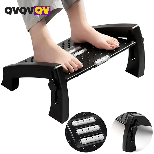 Professional Foot Rest Under Desk for Office Use, Height Adjustable Foot  Rest with Massage Surface Ergonomic Foot Stool for Desk - AliExpress