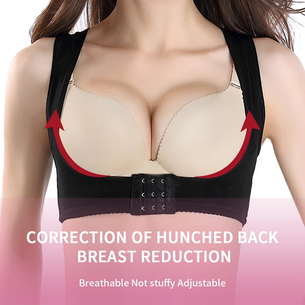 Description Picture 6 of itemInvisible Body Shaper Corset Women Chest Posture Corrector Belt Back Shoulder Support Brace Posture Correction for Care